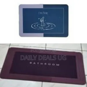 Water Absorbent Anti Slip Mats for Bathroom Kitchen Door Mat Anti Slip