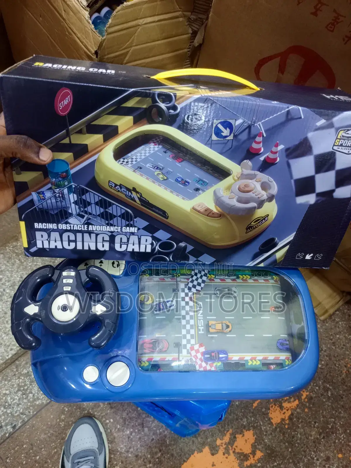 Children's Interactive Driving Simulation Toy
