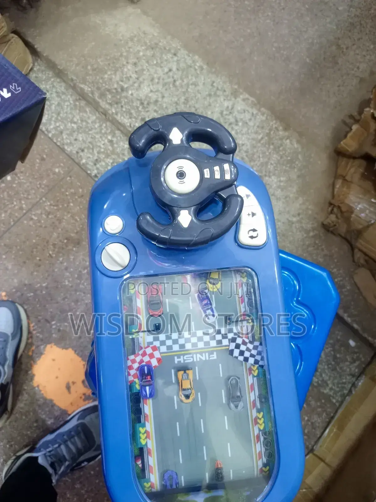 Children's Interactive Driving Simulation Toy