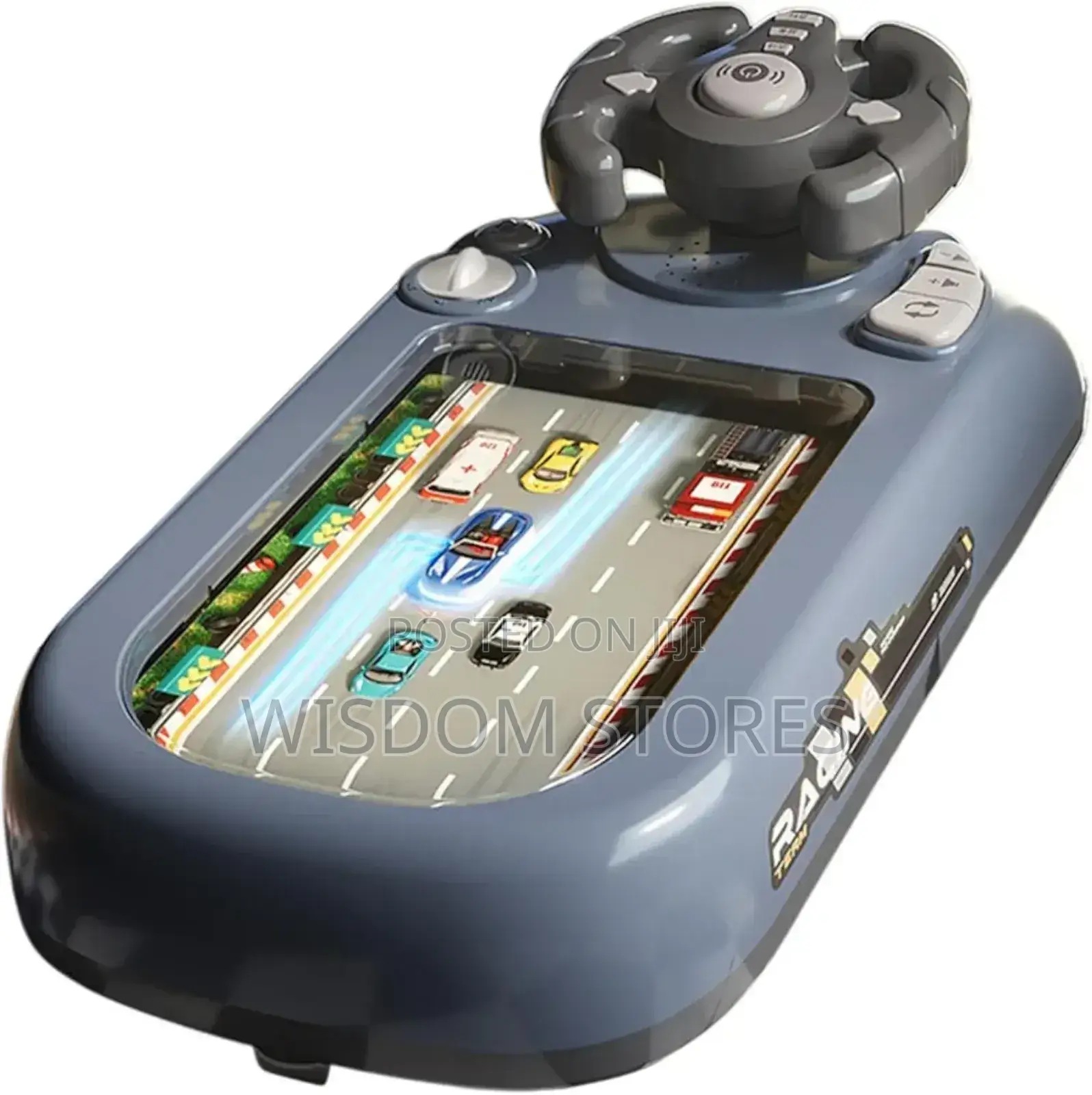 Children's Racing Game Console With Fun Obstacle Avoidance