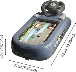 Children's Racing Game Console With Fun Obstacle Avoidance