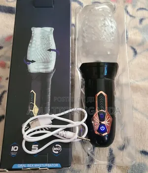 Premium Rotating Vibrating Male Masturbator Men Blow Job Simulator