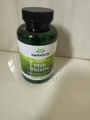 Swanson Full Spectrum Milk Thistle 500mg 100 Vegan Capsules