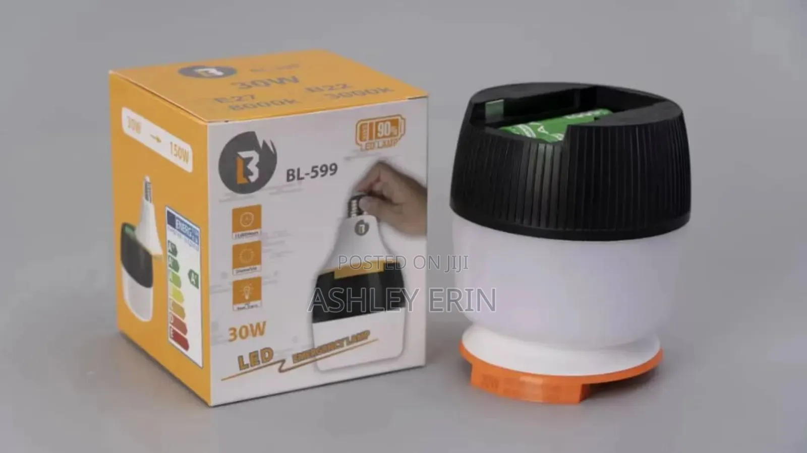 Bl-599 30w Rechargeable Emergency Multifunction Bulb