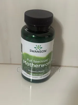 Swanson Full Spectrum Motherwort Women's Heath 400mg 60 Capsules