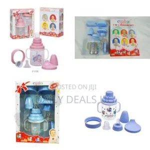 7 in 1 Camera New Safe Milk Baby Feeding Set(250ml) - Multi-Colours