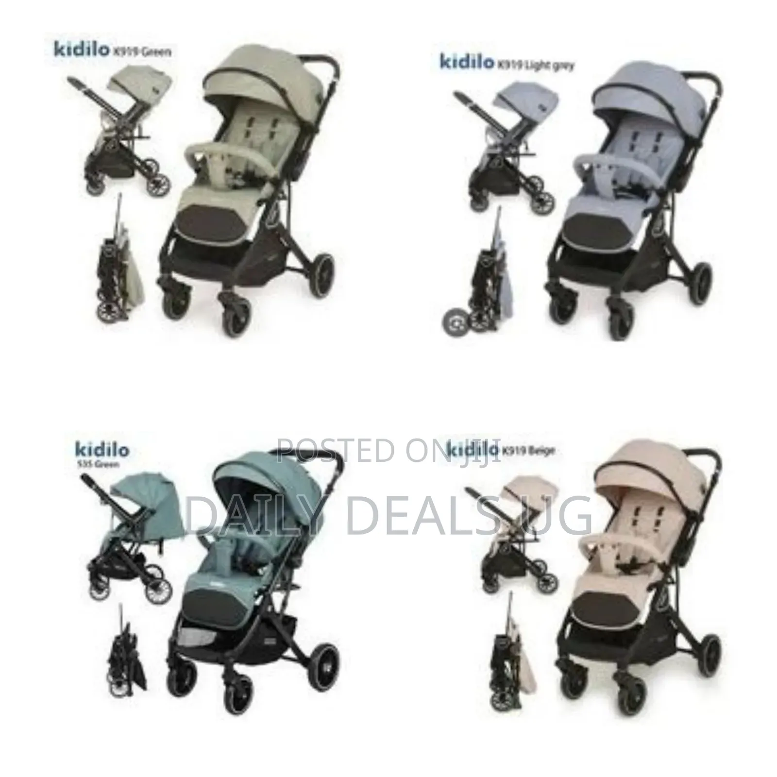 2 Way Push Front and Back Kids-Toys Baby Stroller Convertible Stroller