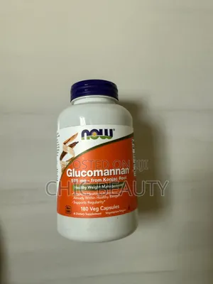 Now Glucomannan 575mg From Konjac Root 180 Veg Capsules
