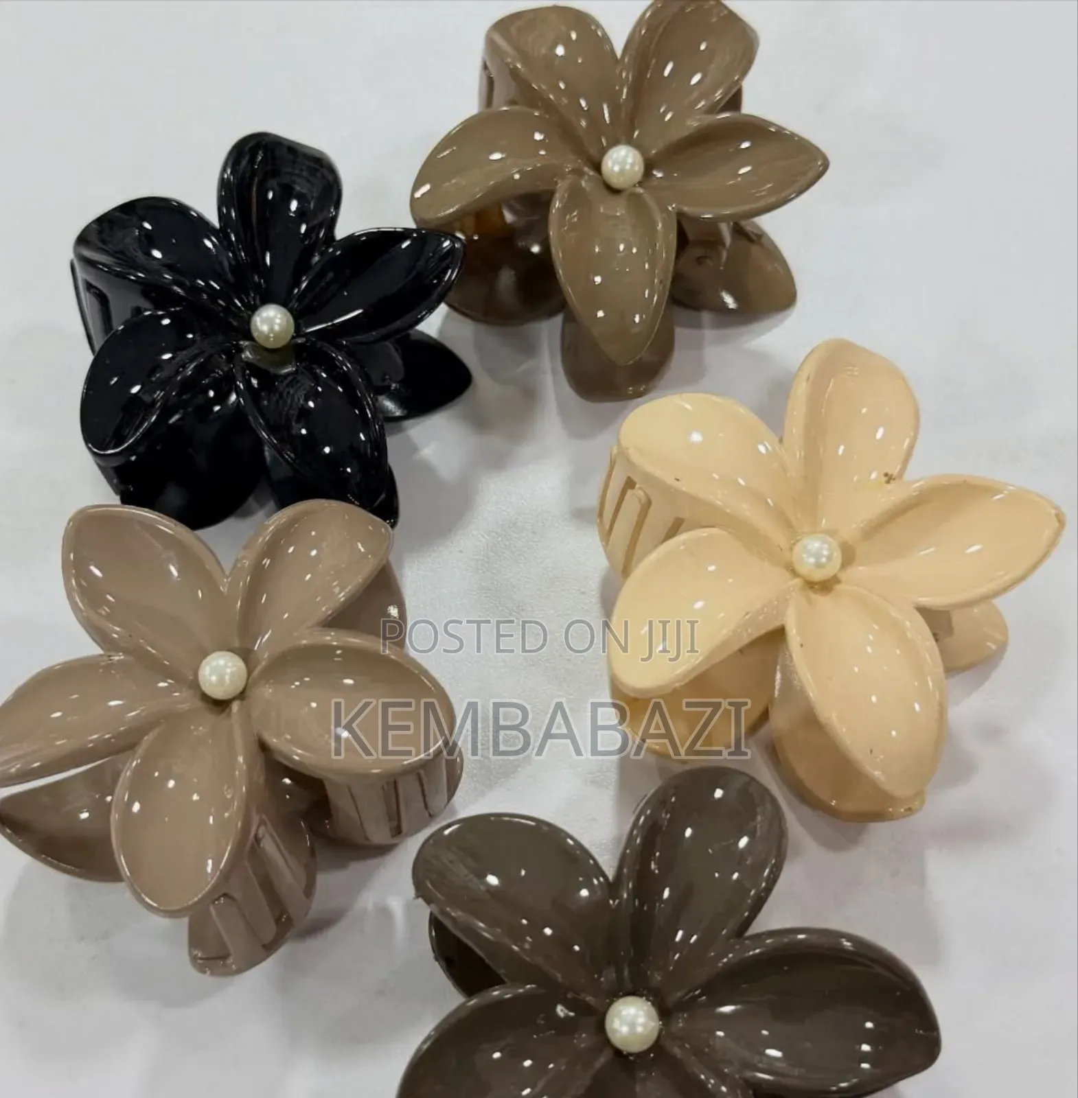 Hair Claw Clips and Flower Pins