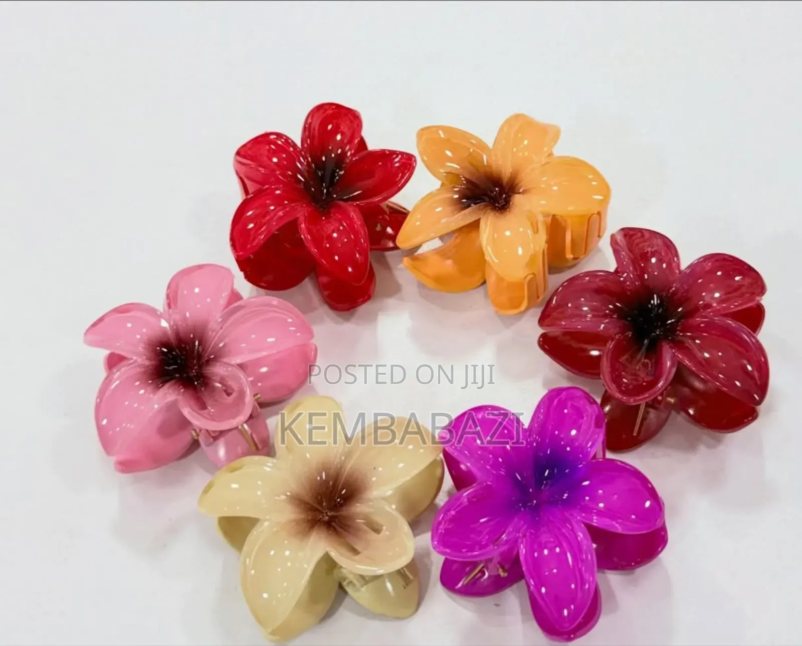 Hair Claw Clips and Flower Pins