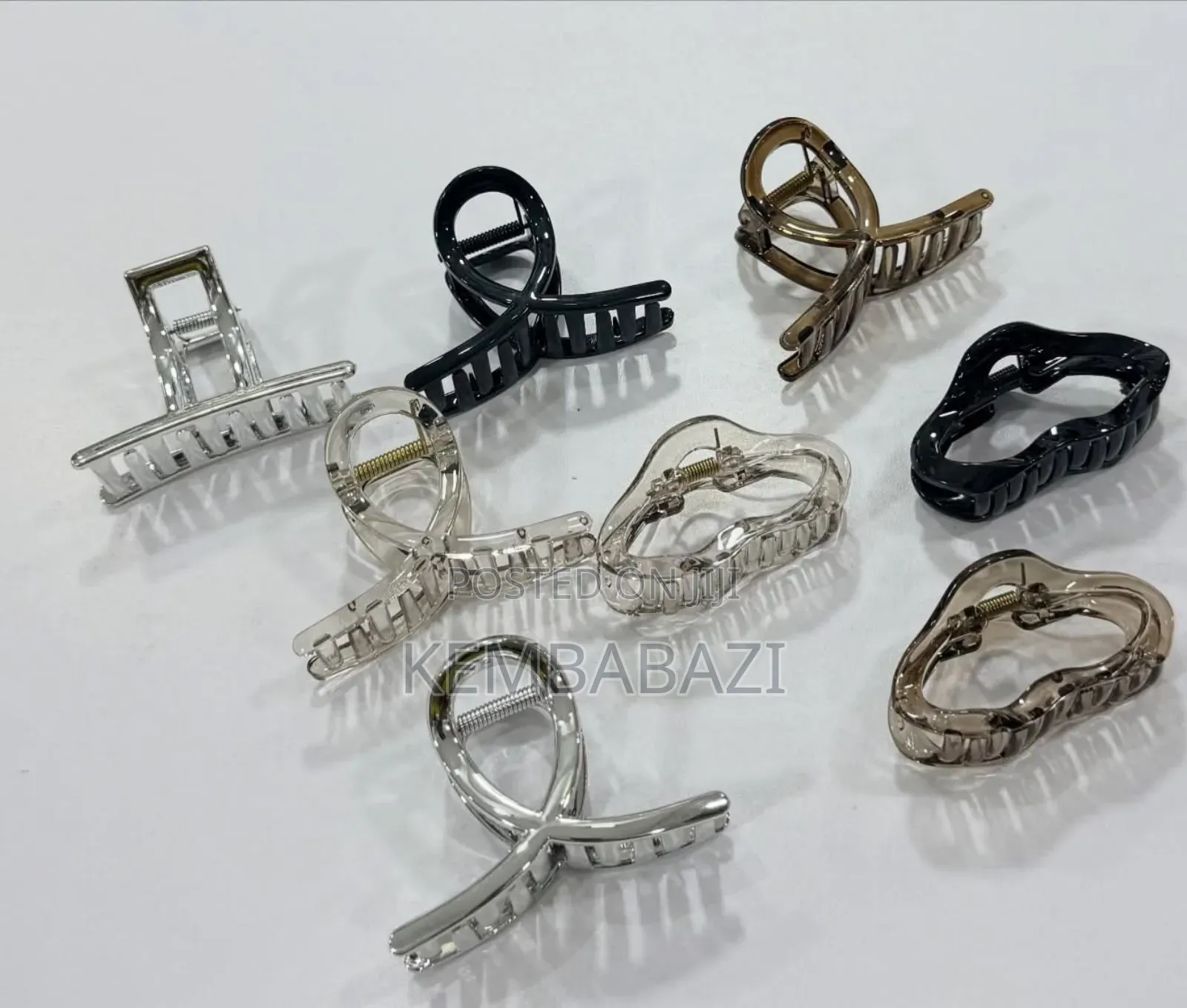 Hair Claw Clips and Flower Pins