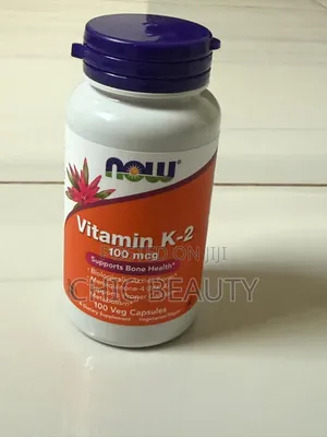 Now Vitamin K-2 100 MCG Bone Health. 100 Vegan Capsules