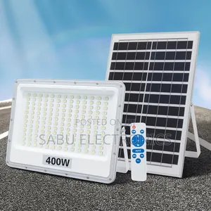 400w Solar Flood Light – Super Bright + Free Remote Control