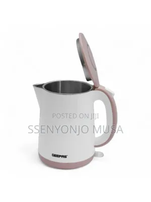 Geepas Double Layer Electric Kettle Gk6142n -2.0l-1500w-360°
