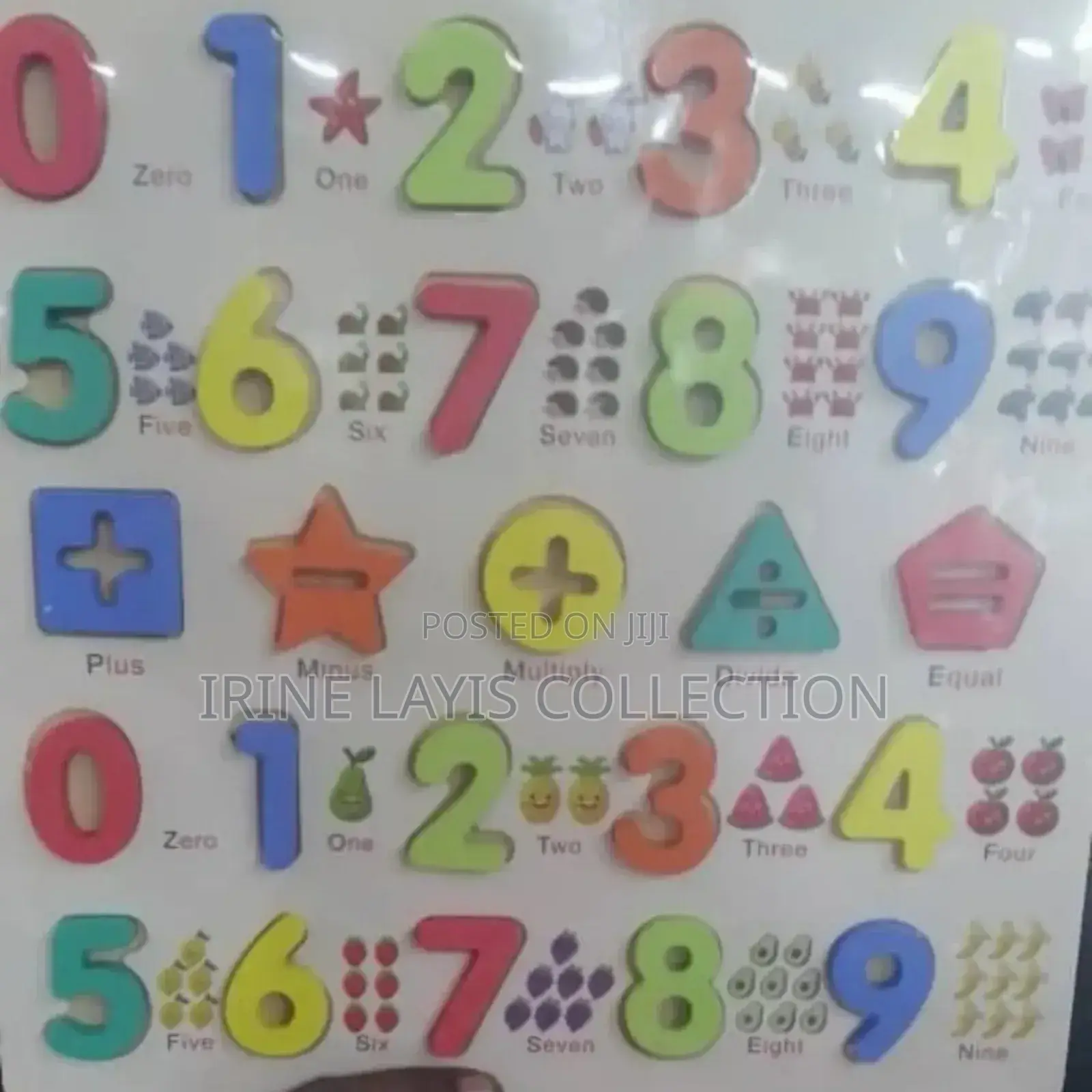 Kid's Learning Wooden Letters