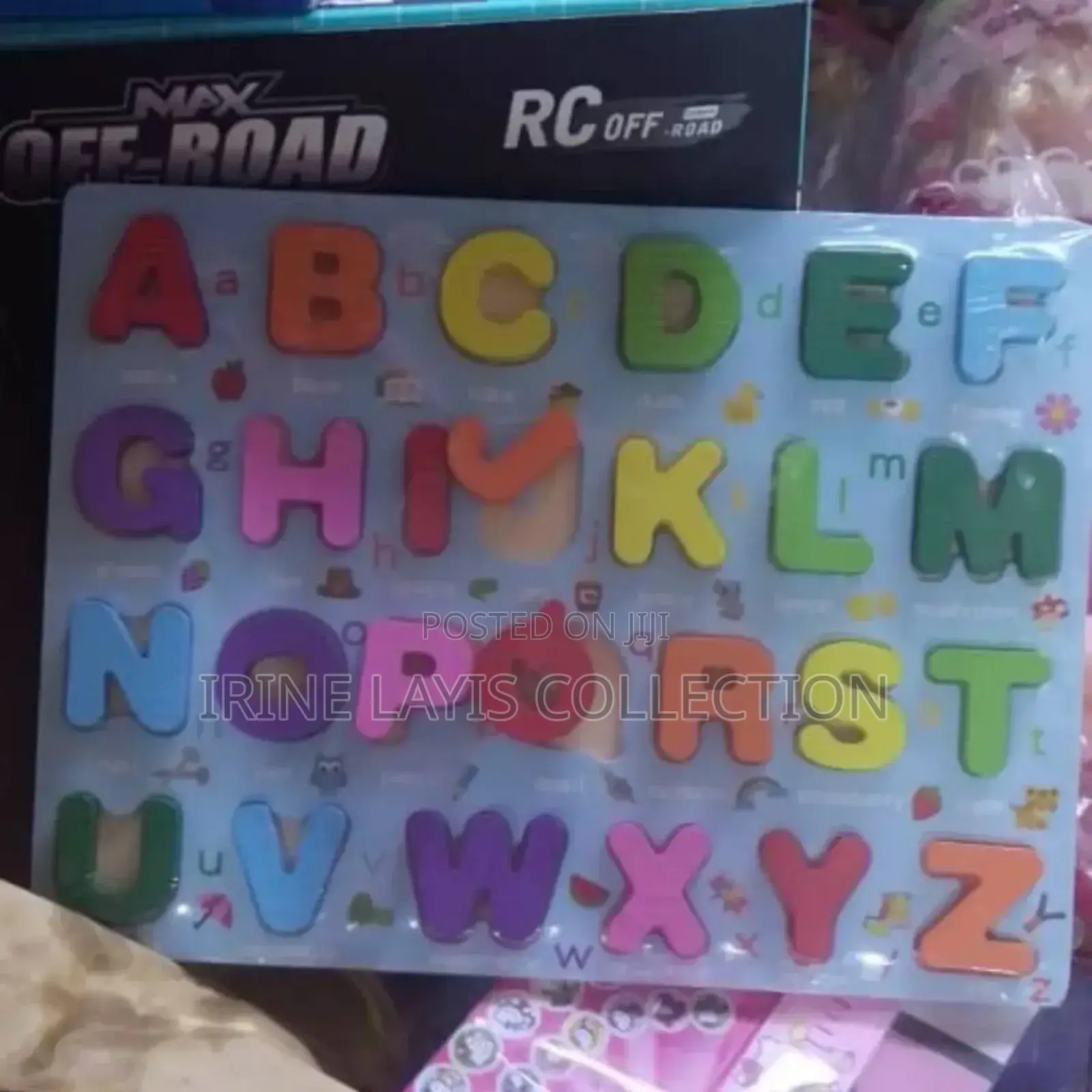 Kid's Learning Wooden Letters