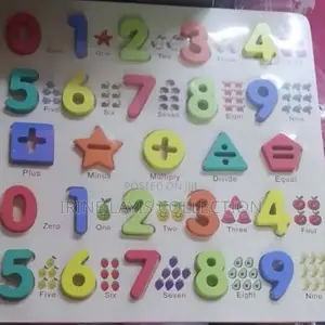 Kid's Learning Wooden Letters