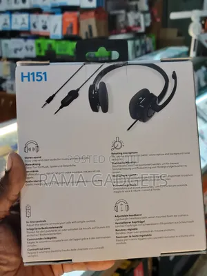 Logitech H151 Stereo Headset.