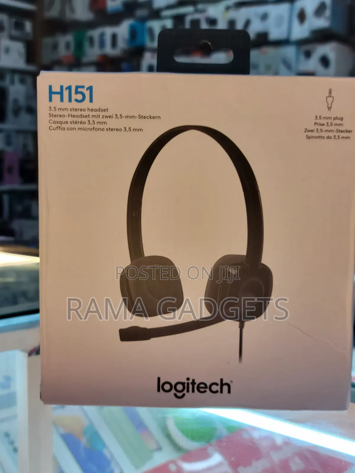 Logitech H151 Stereo Headset.