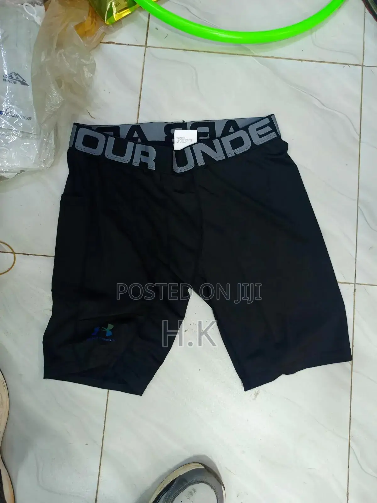 Under Armour Compression Shorts.