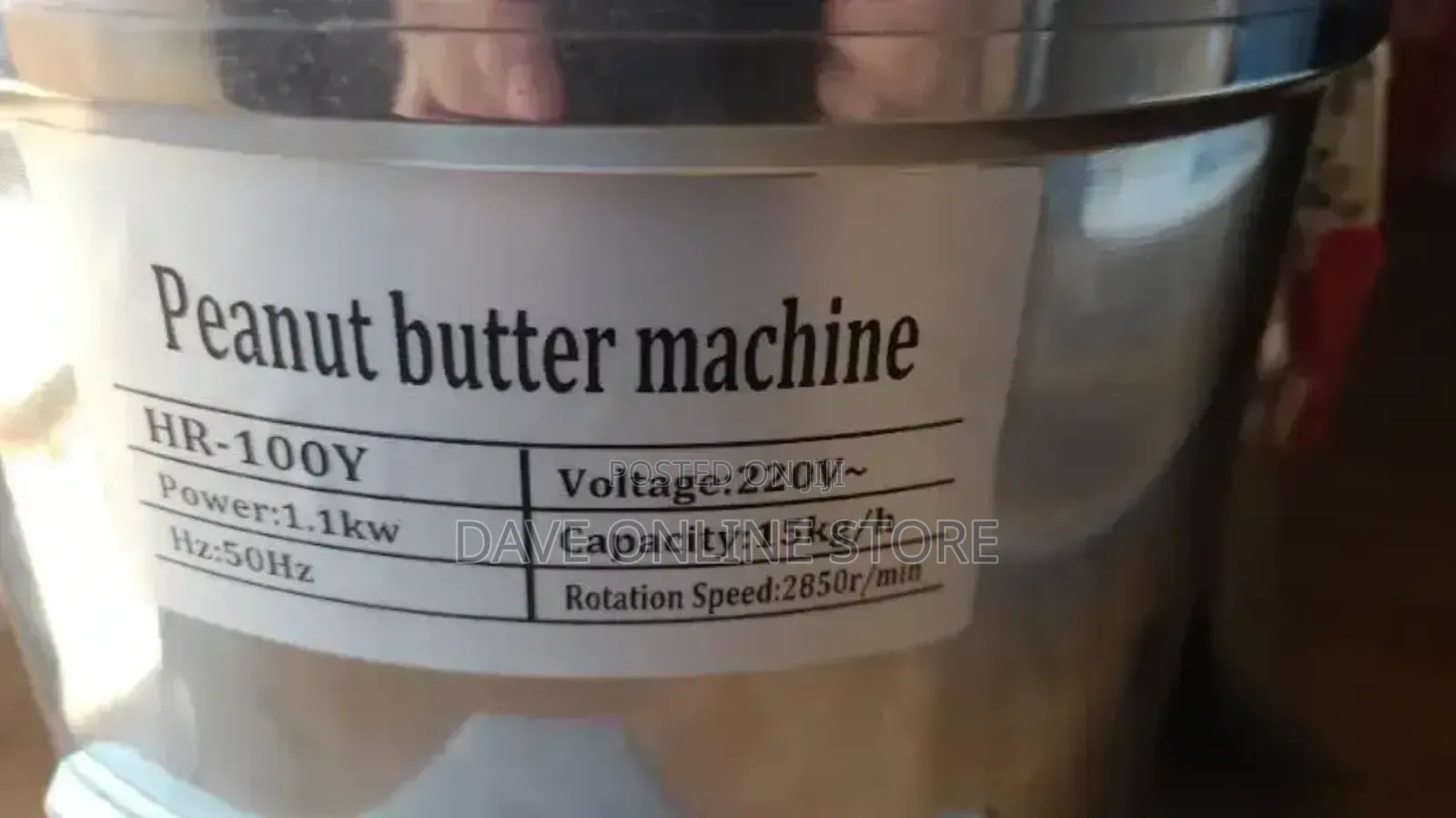 Commercial Peanut Butter Maker Machine 15 KGS/Hr