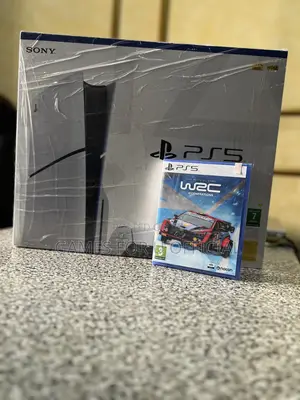 Ps5 Slim Disc Version With Free Wrc Game