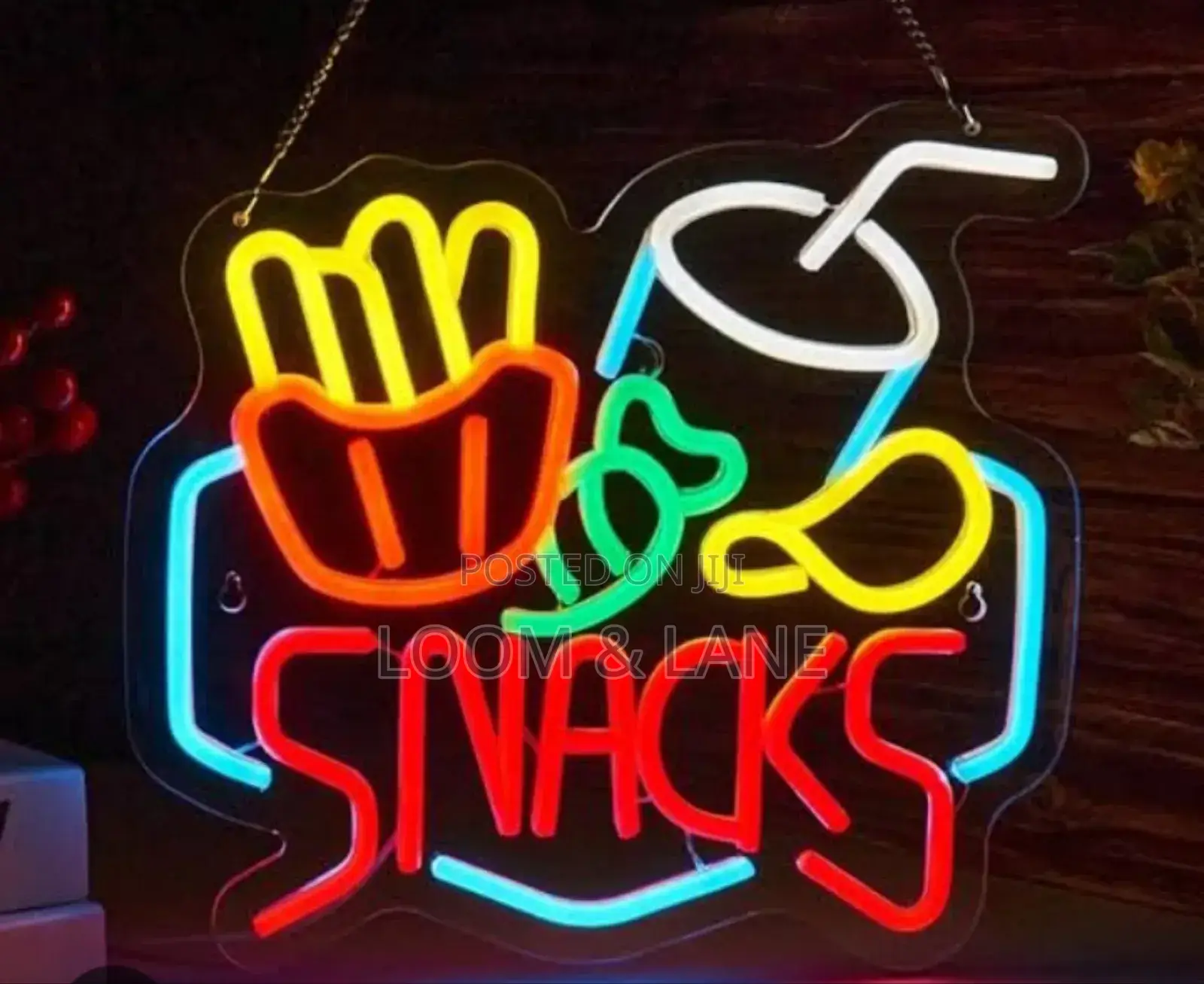 Snack Led Neon Sign