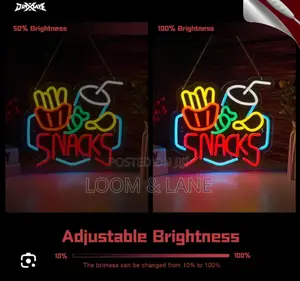 Snack Led Neon Sign