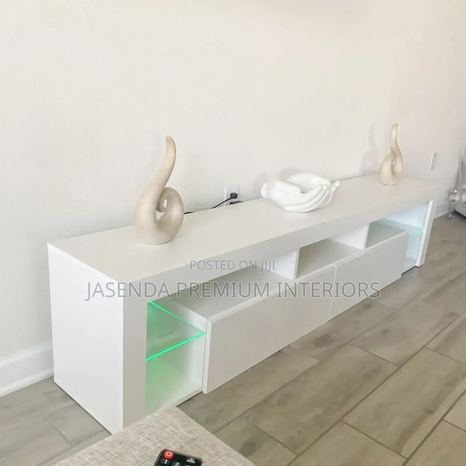 Tv Stand With Led Lights | Modern Style | Kampala