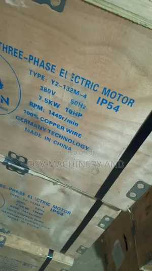 7.5kw 10 Hp Single Phase Normal Speed 1440rpm Motor