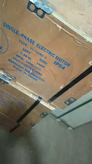 7.5kw 10 Hp Single Phase High Speed 2880rpm Motor