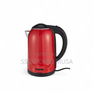 Geepas 1.7l Electric Kettle | 1800w Stainless Steel Cordless