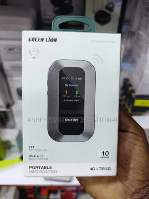 Green Lion Wireless Wifi Mini Router, 4g/Lte