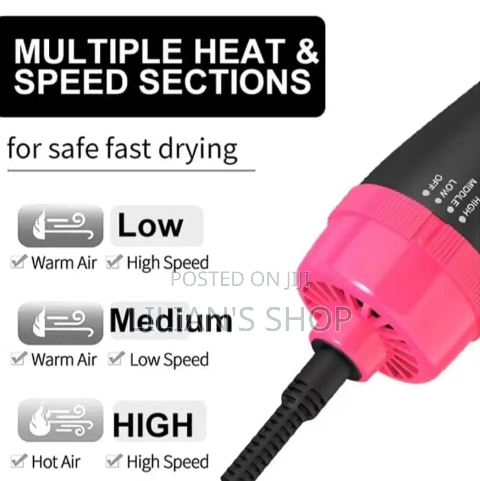 2in1 Hot Air Brush