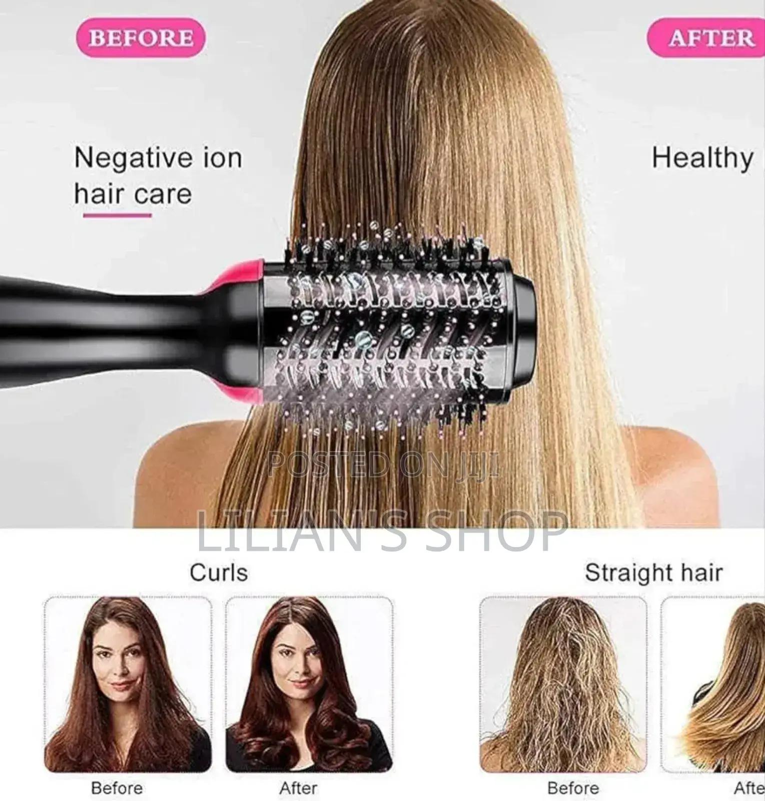 2in1 Hot Air Brush