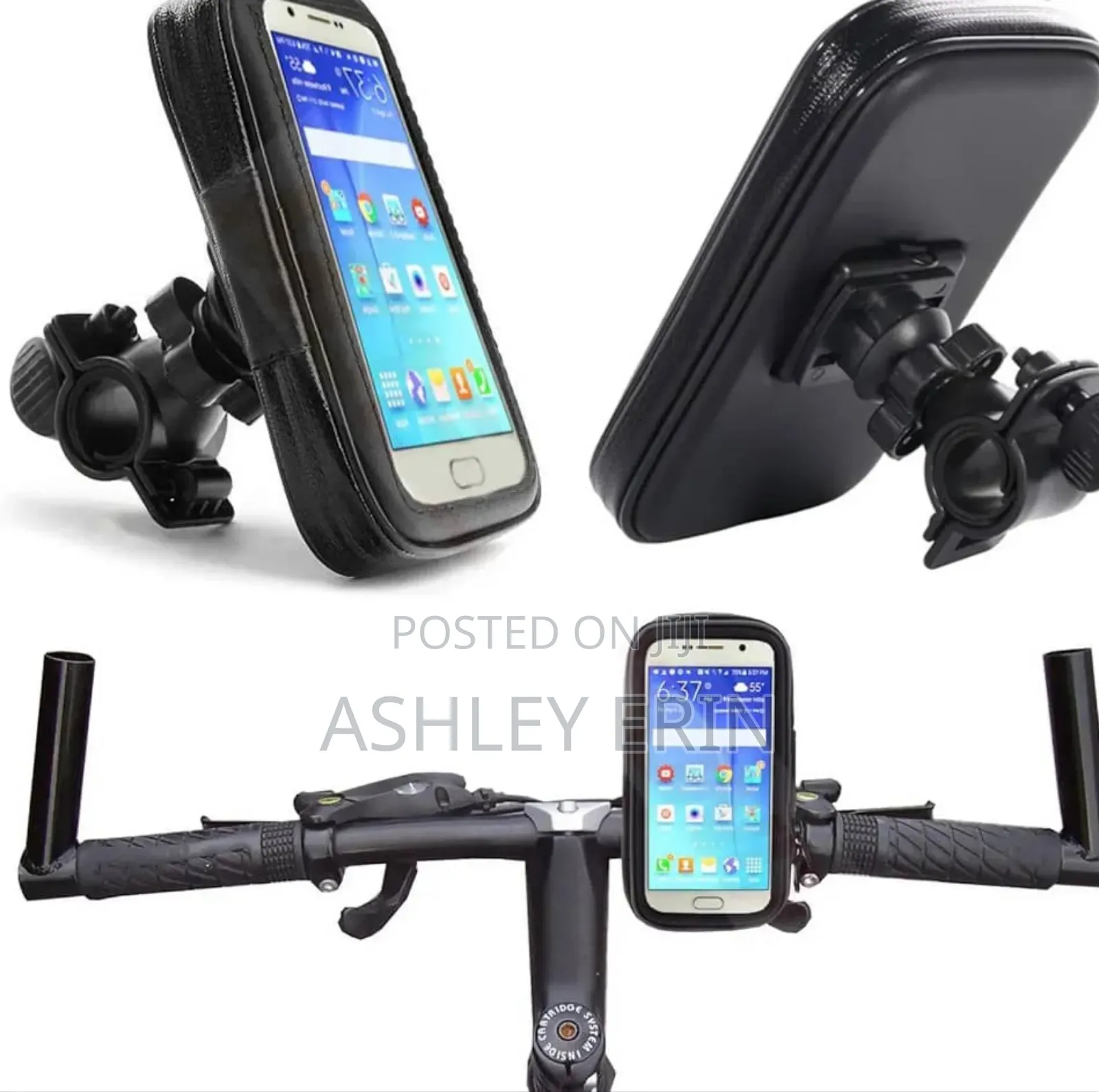 360° Waterproof Bike Mount Holder Case