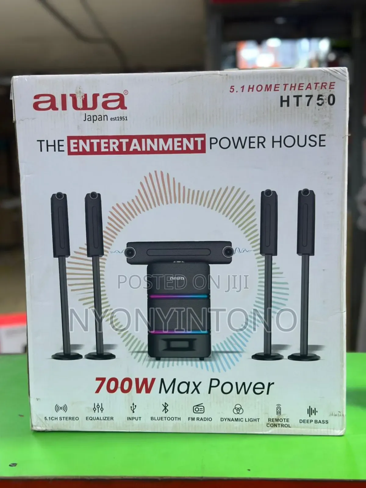 Aiwa Ht750 5.1ch Hometheater System 700w