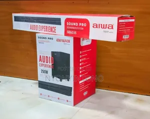 Aiwa 250w Sound Bar With Hdmi, Fm Radio, Bluetooth Heavy Bass Sb6035