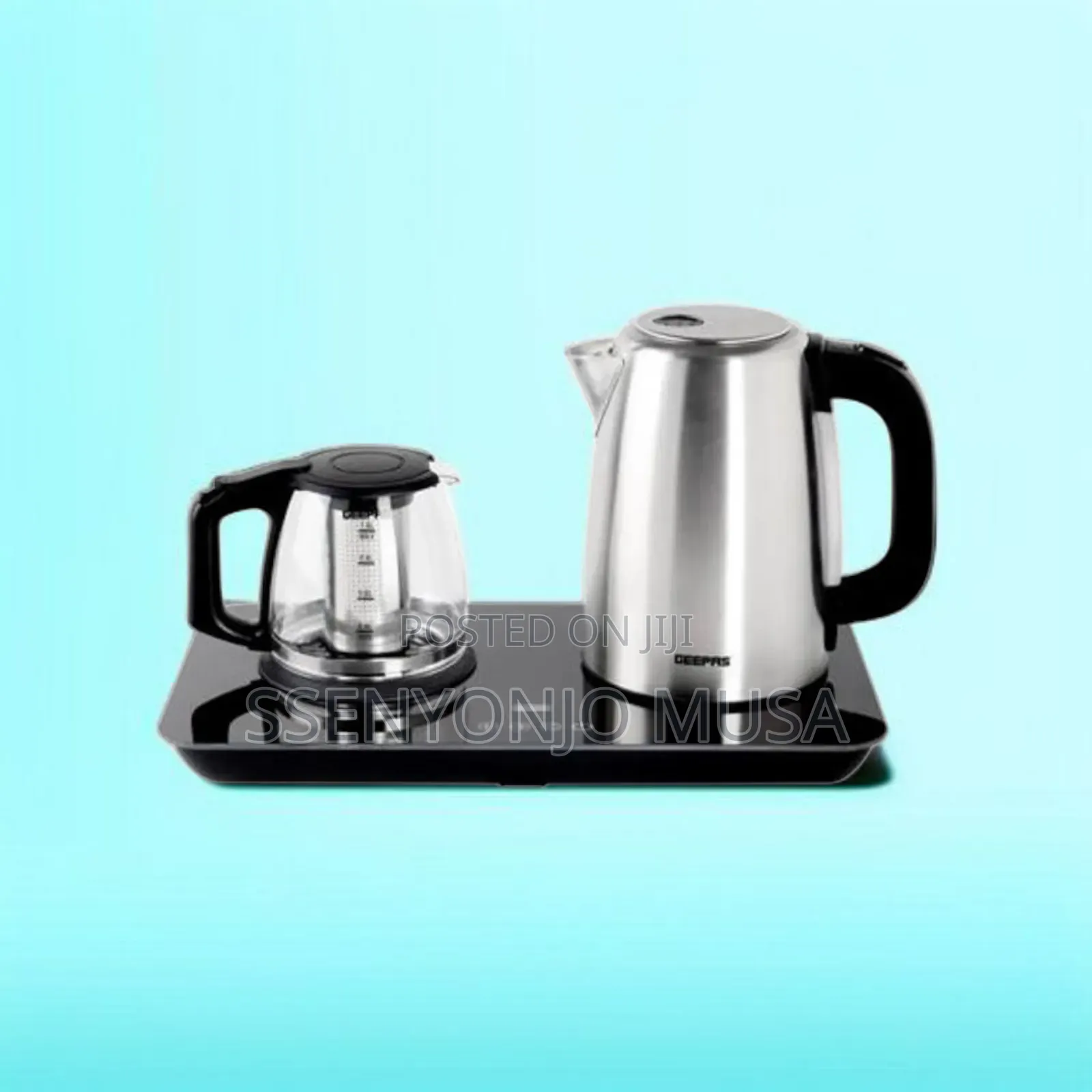 Geepas Digital Kettle Tea Maker 2-in-1 | Gtm38045