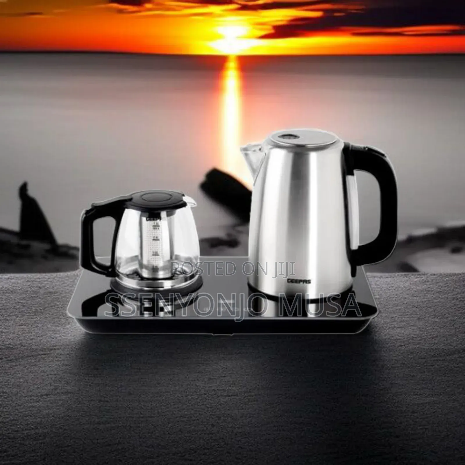 Geepas Digital Kettle Tea Maker 2-in-1 | Gtm38045