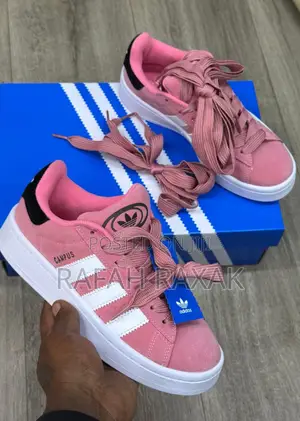 Original Women’S Pink Adidas Campus Oos Sneakers