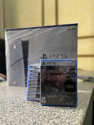 Ps5 Slim Disc Version Brand New With Wukong