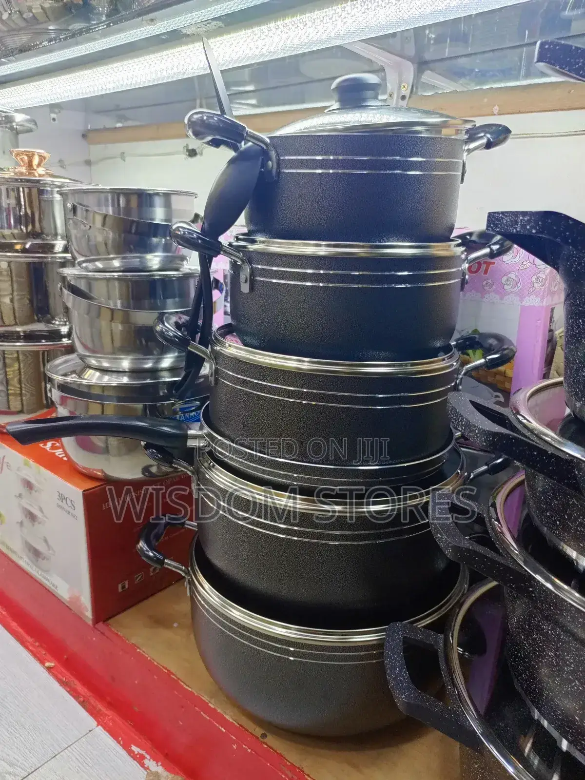 11-Piece Tornado Non-Stick Cookware Set.