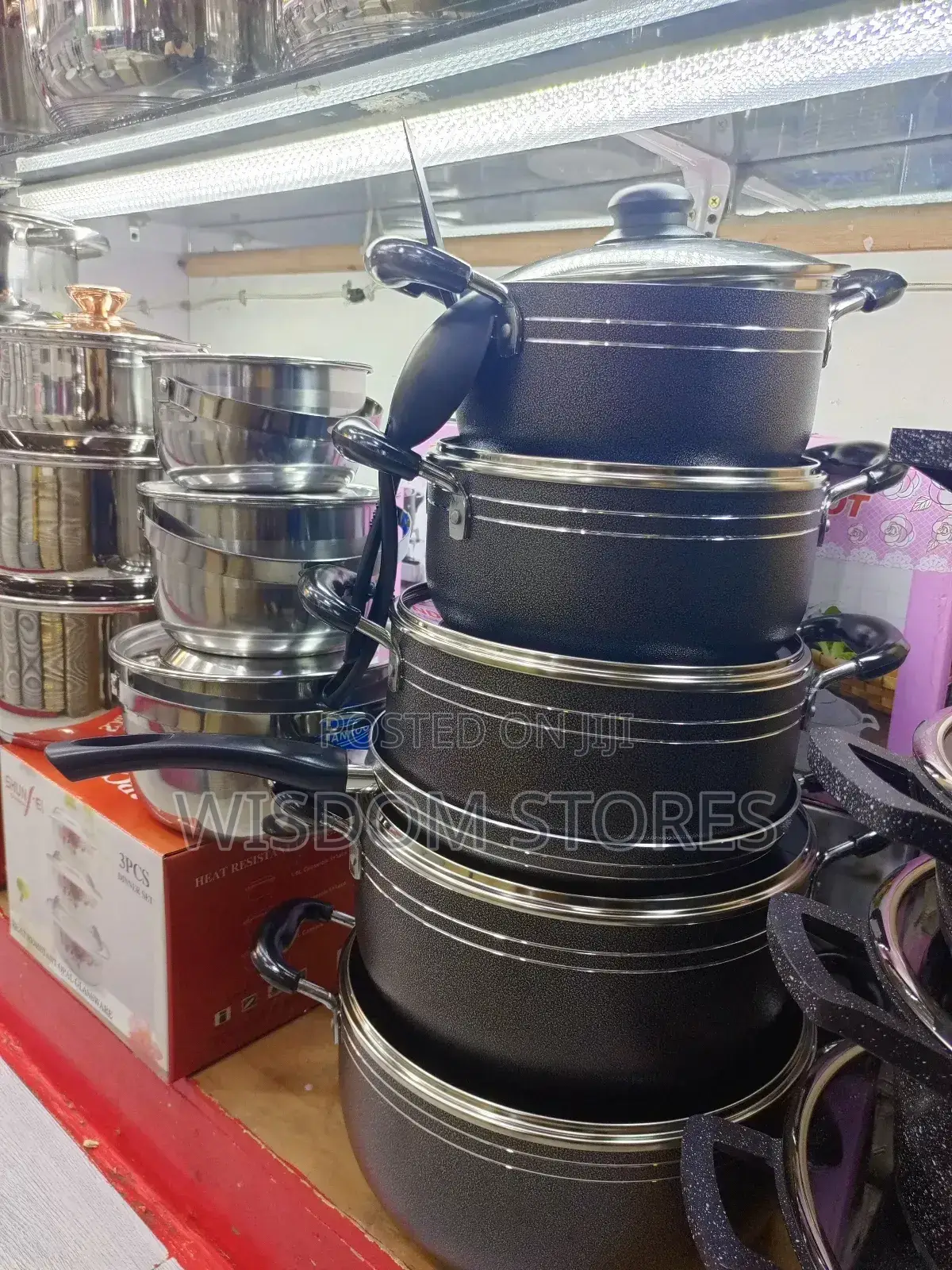 11-Piece Tornado Non-Stick Cookware Set.