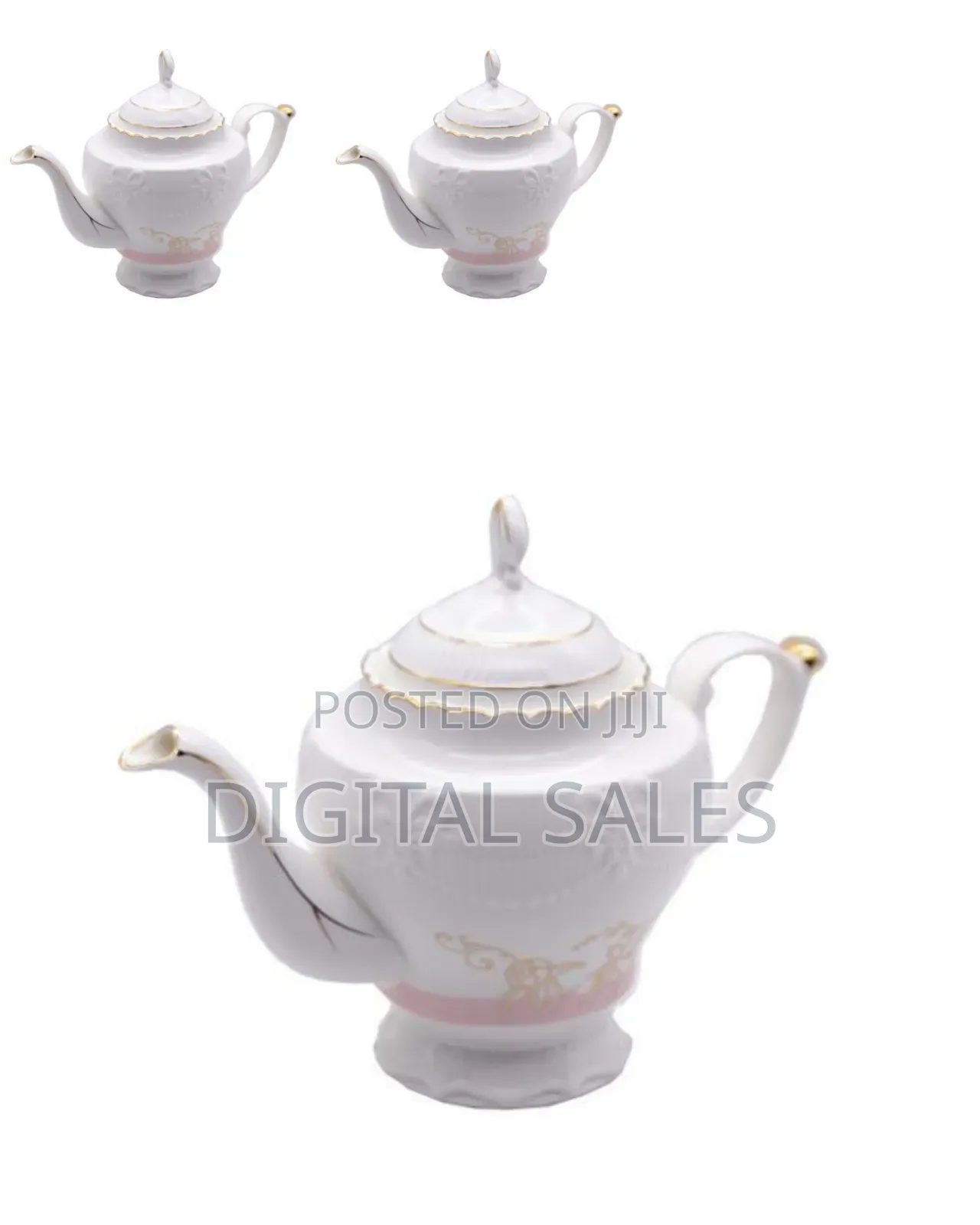Other Gold Self Designed Ceramic Teapot, 1litre