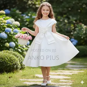 Girls Party White Dresses