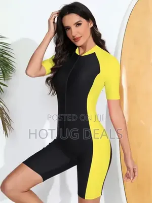 Women One Piece Swimwear Guard Swimming Costume ( 10 - 20 Years)