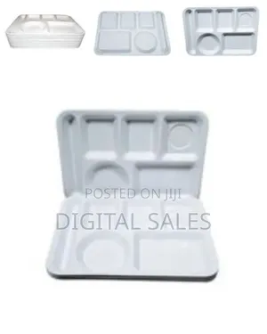 6 Pieces of Divided Plates Melamine 5