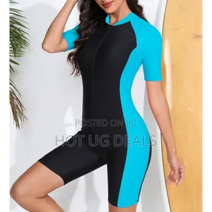 Women One Piece Swimwear Guard Swimming Costume ( 10 - 20 Years)