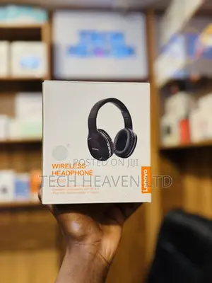 Lenovo Hd300 Foldable Wireless Bluetooth Noise Cancellation Headphones